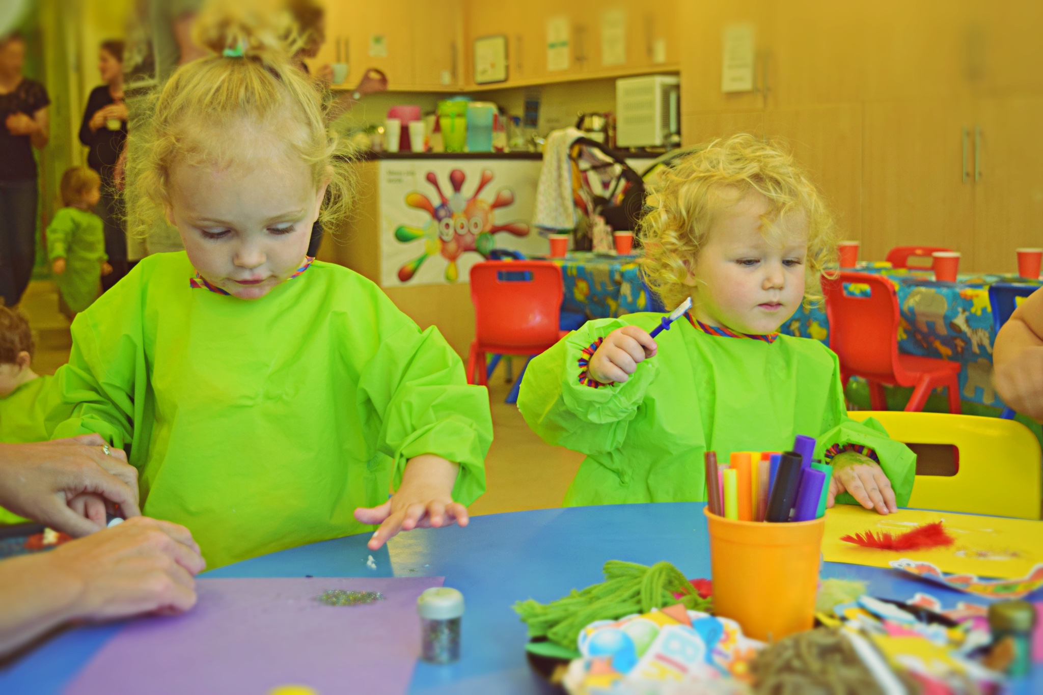 Second birthday party glasgow the messy place Glasgow With Kids