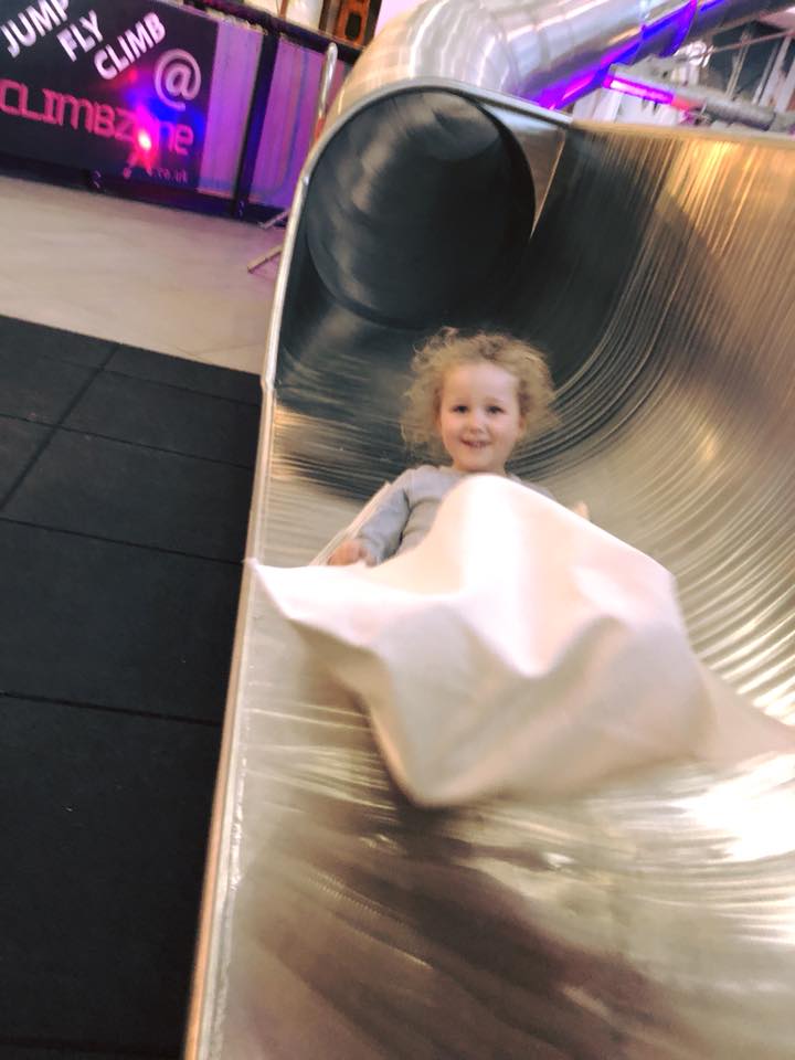 The Big Slide at Soar intu Braehead Glasgow With Kids