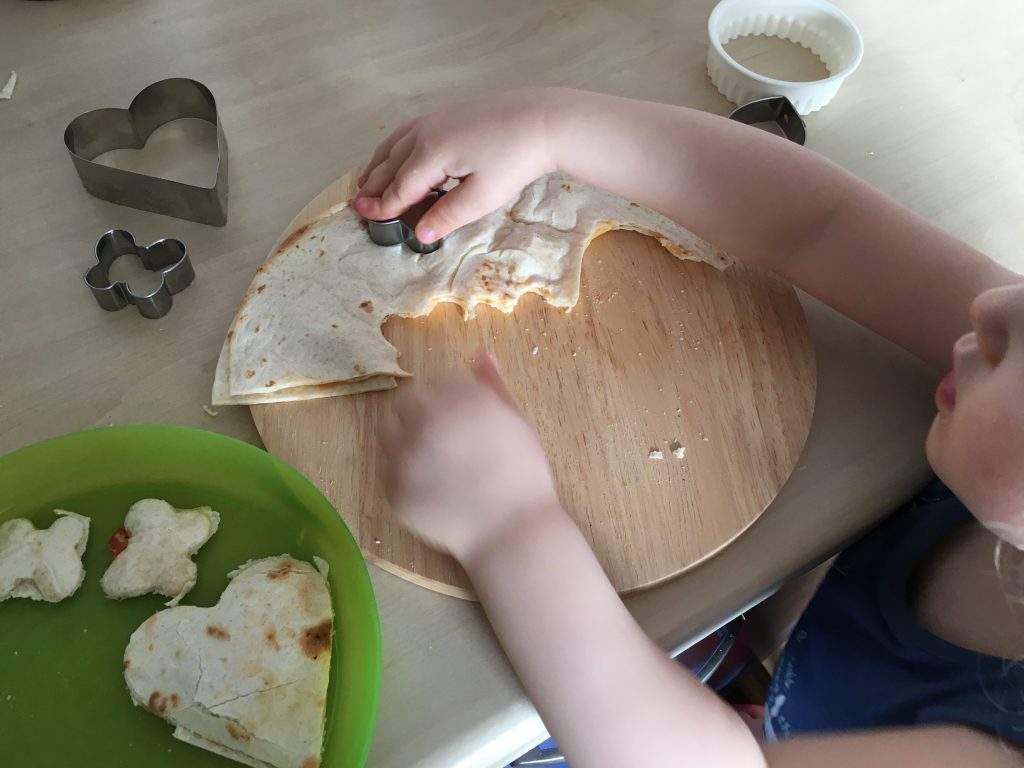cookingwithtoddlersquesadillashapes Glasgow With Kids