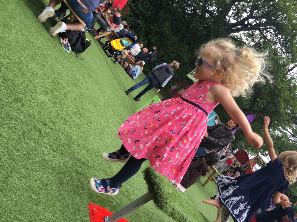 edinburgh-festival-with-a-toddler-jumping